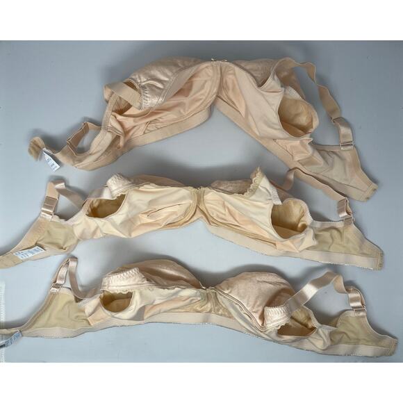 Classique NWT Wireless Pocket Bra 38B 772E Post Mastectomy Surgery Blush Beige - Picture 2 of 7